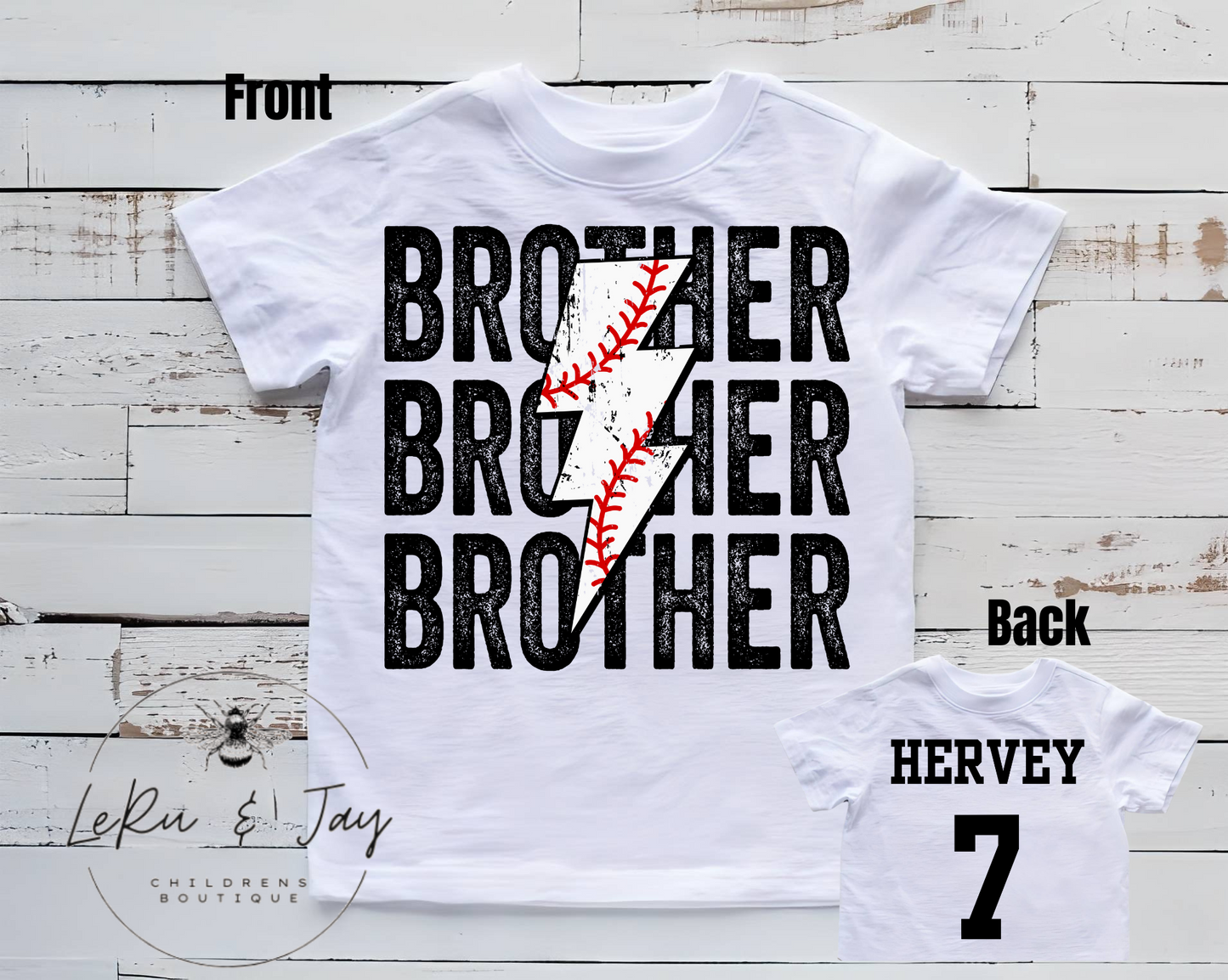 Baseball Brother Tee