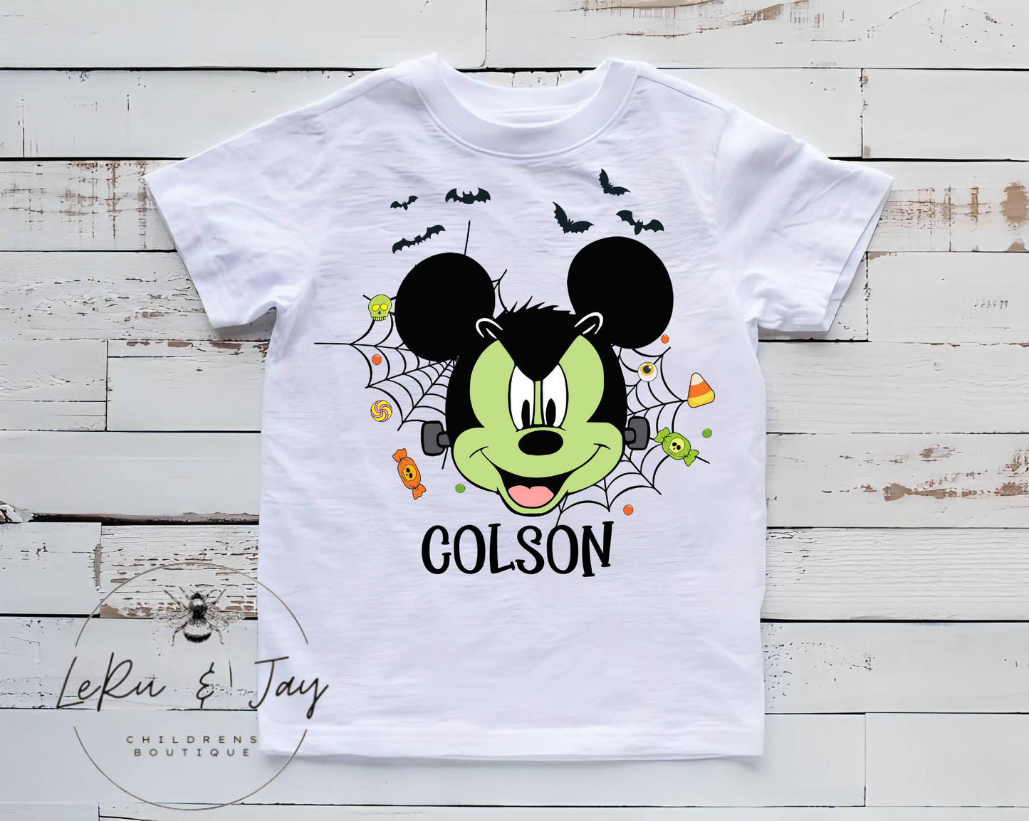 Not So Scary Halloween Tee - with or without name