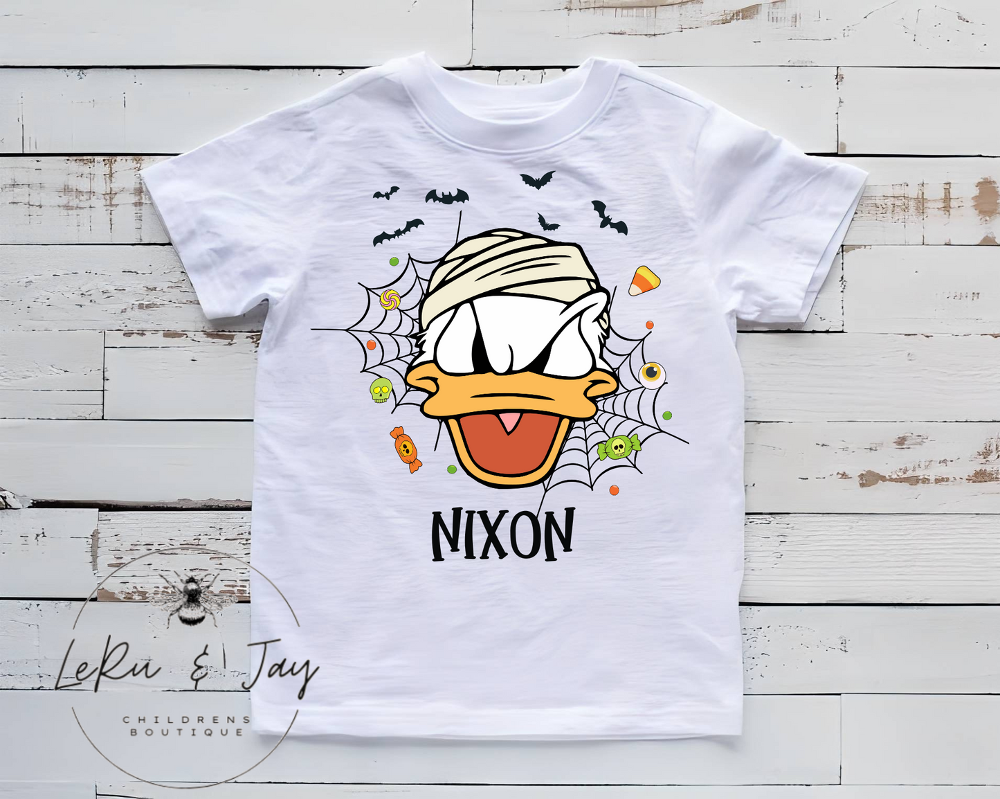 Not So Scary Halloween Tee - with or without name