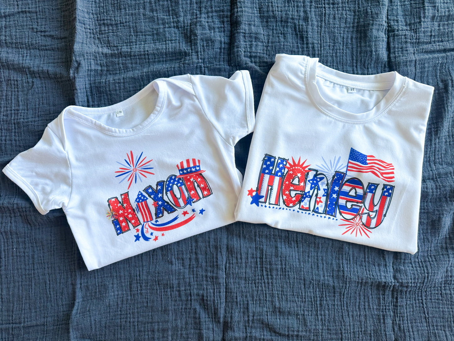 Personalized Patriotic Tee