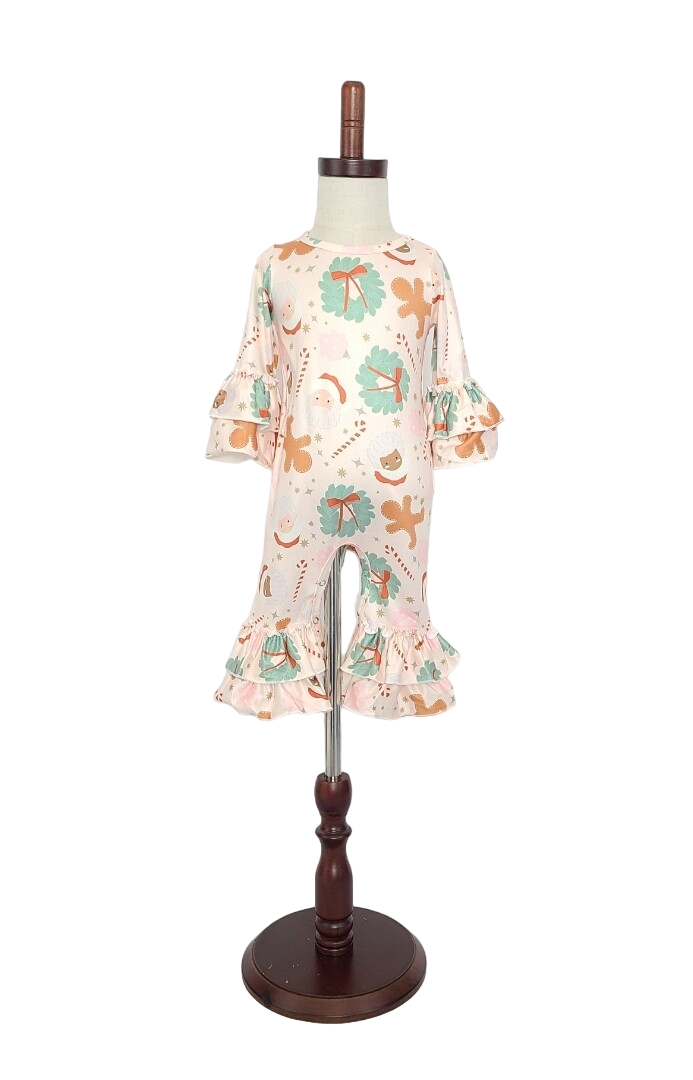 Blush Santa Romper