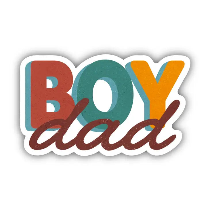 Boy Dad Sticker