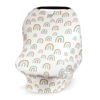 Neutral Rainbow Mom Boss™ Nursing & Shopping Cover