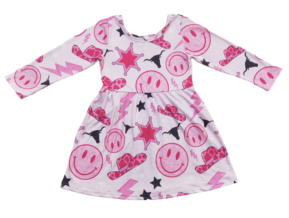 Pink Cowgirl Dress