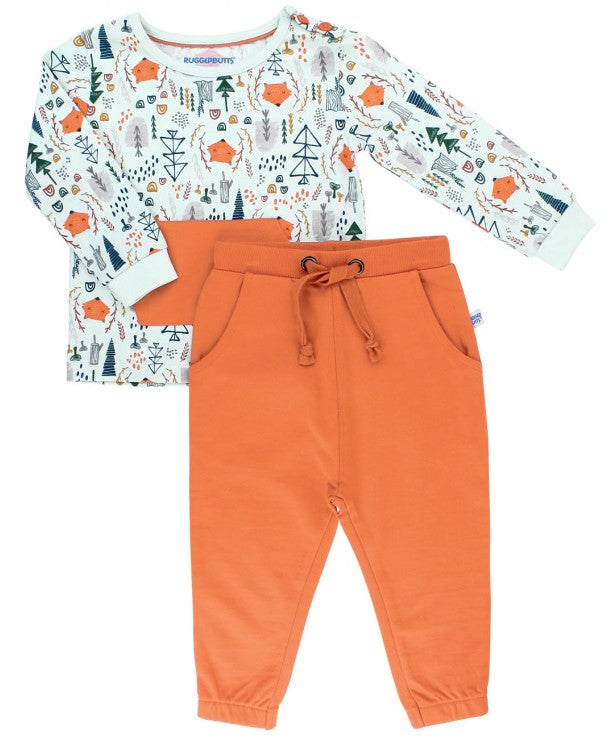 RuggedButts Woodland Wonderland Shirt & Jogger Set