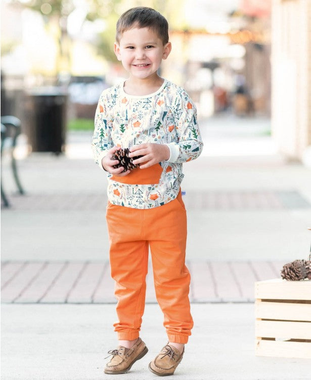 RuggedButts Woodland Wonderland Shirt & Jogger Set