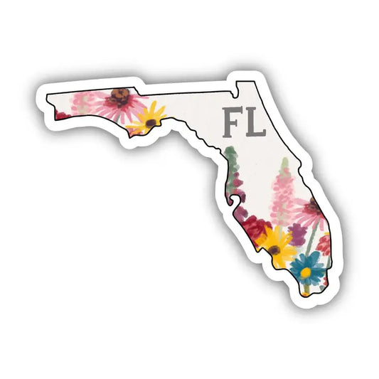 Florida Painterly Pattern Sticker